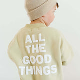 All the Good Things | Child Sweat Set | Milk & Baby