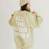 Adult Sweat Set | All the Good Things | Milk & Baby