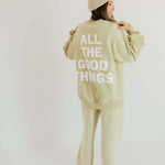 Adult Sweat Set | All the Good Things | Milk & Baby