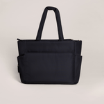 Utility-Strap Tote Diaper Bag - Black | Milk & Baby