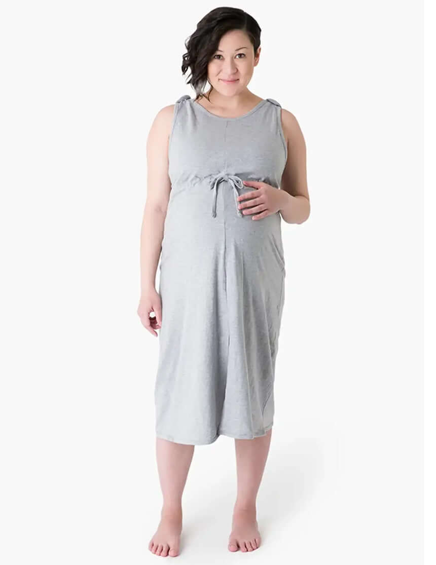 Eden Organic Cotton Labor Gown | Milk & Baby