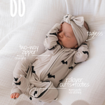 It's Bats! | Bamboo Zip Pajamas | Milk & Baby