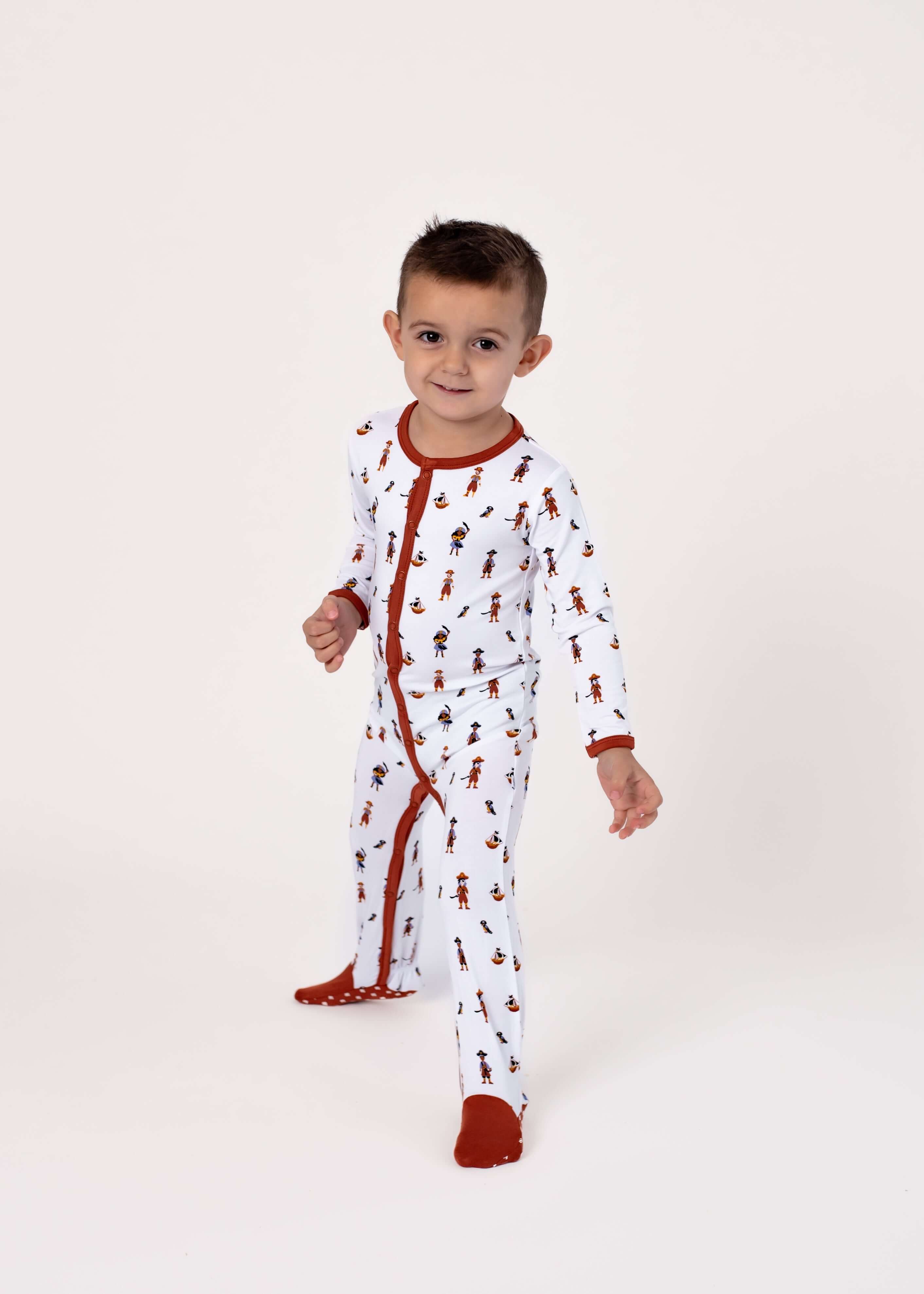 Pirate | Snap Footie | Milk & Baby