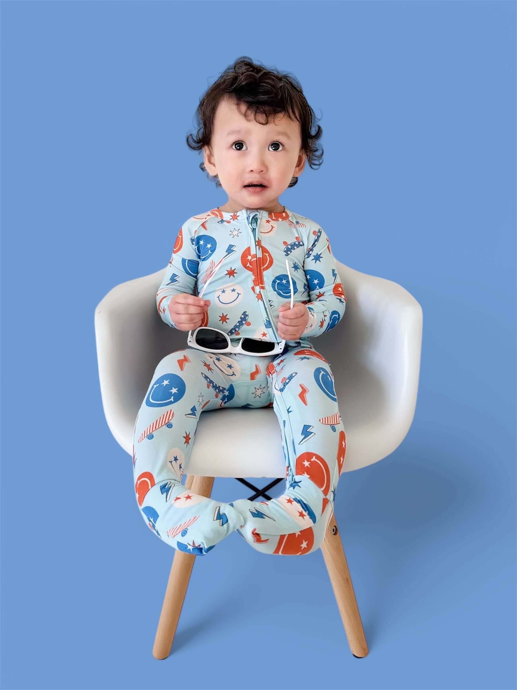Freedom Skatin’ Smiles Dream Romper | Milk & Baby