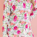 Pink Peony Women’s Short Pajamas | Milk & Baby