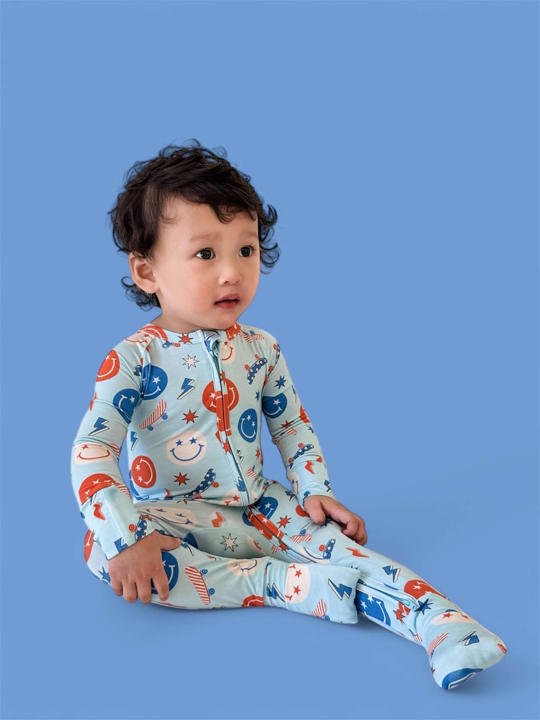 Freedom Skatin’ Smiles Dream Romper | Milk & Baby