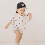 Hero | Short Sleeve Romper | Milk & Baby