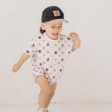 Hero | Short Sleeve Romper | Milk & Baby