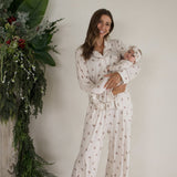 Gingersnap | Women's Bamboo Button Up Lounge Set