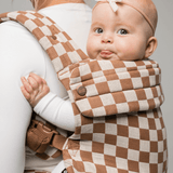 The Monarch Carrier - Mocha Check | Milk & Baby