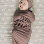 Plum Bamboo Head Wrap Set | Milk & Baby