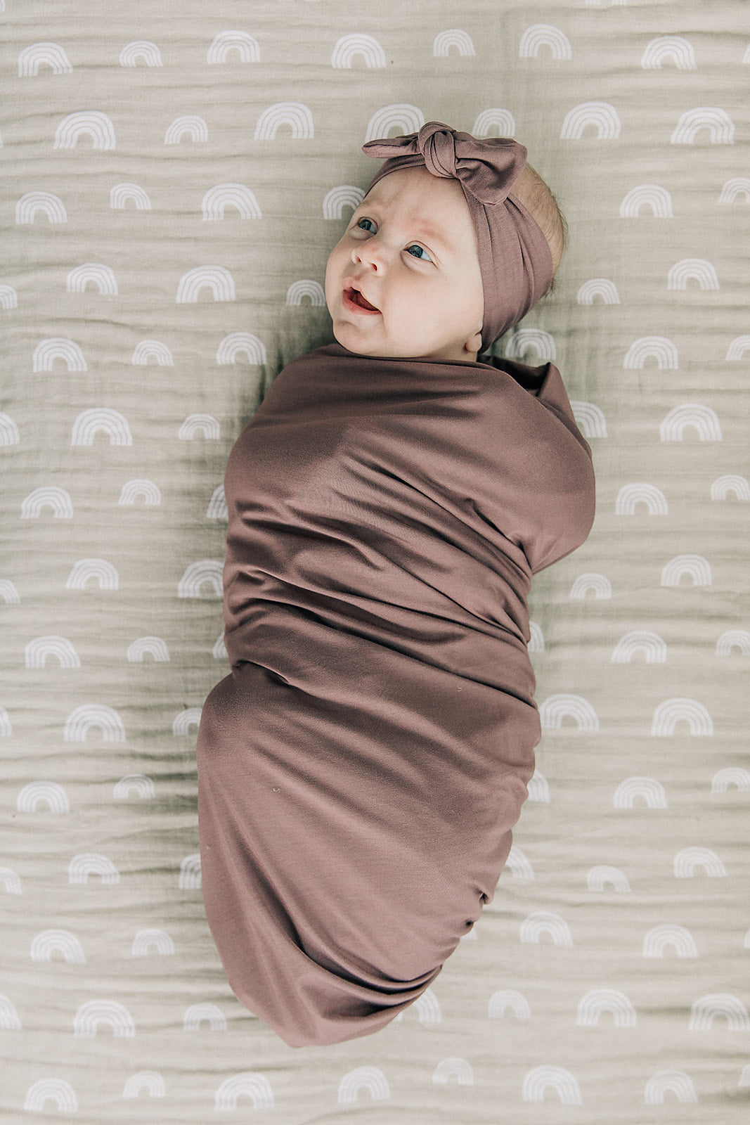 Plum Bamboo Head Wrap Set | Milk & Baby