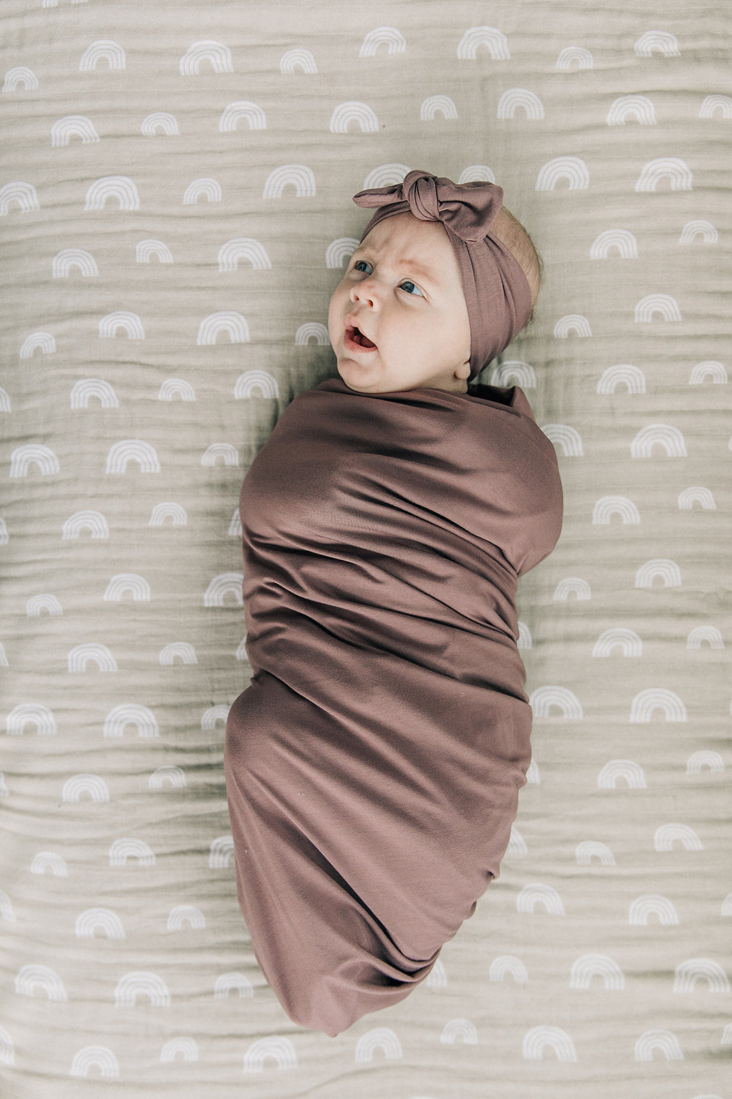 Plum Bamboo Head Wrap | Milk & Baby