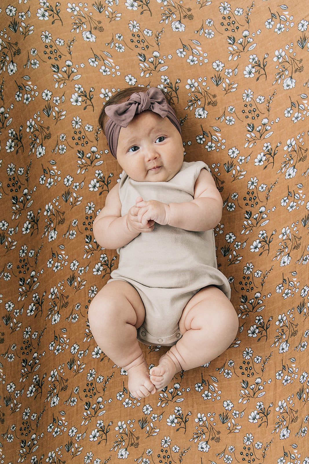 Plum Bamboo Head Wrap | Milk & Baby