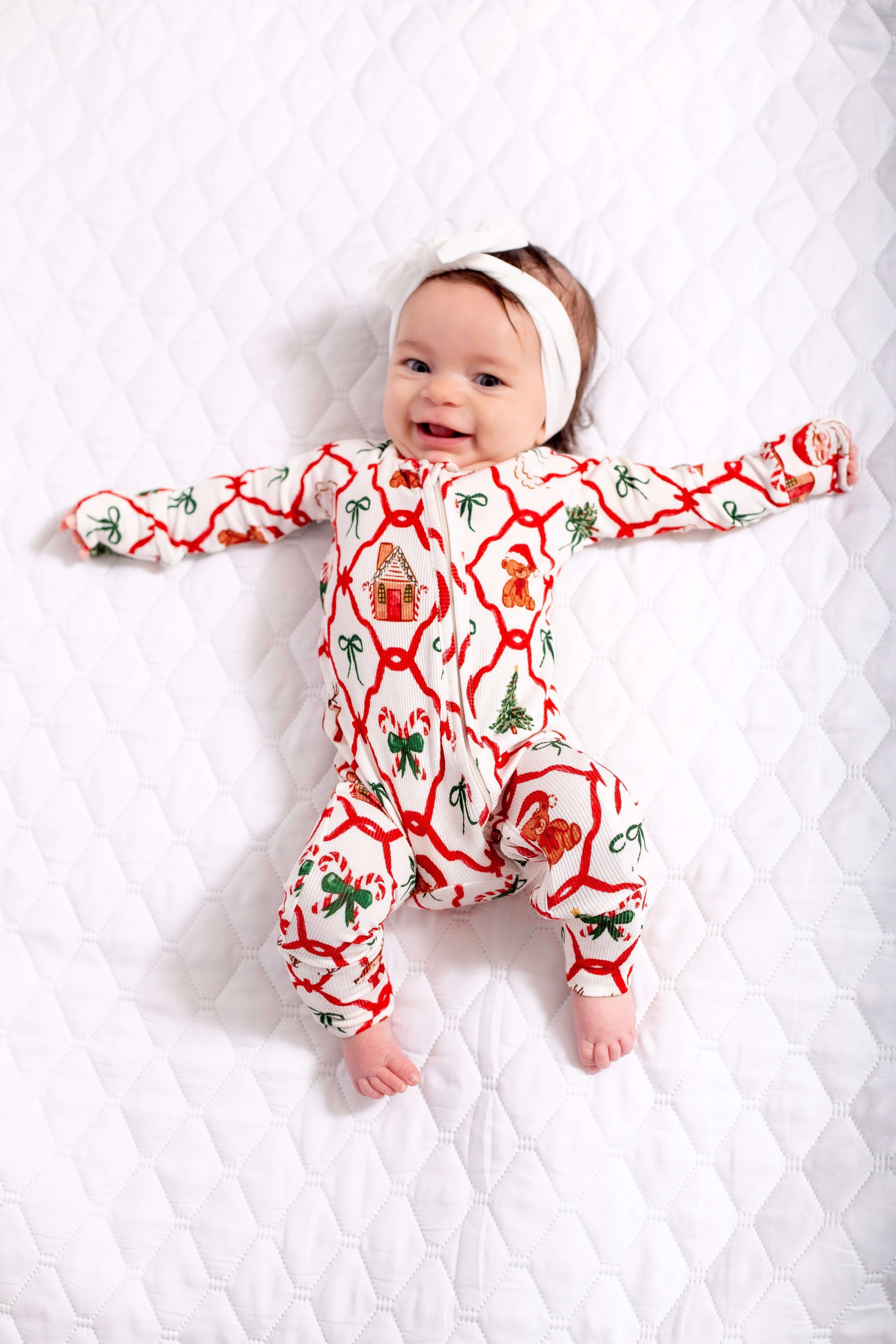 COZY CHRISTMAS | ZIP ROMPER | Milk & Baby