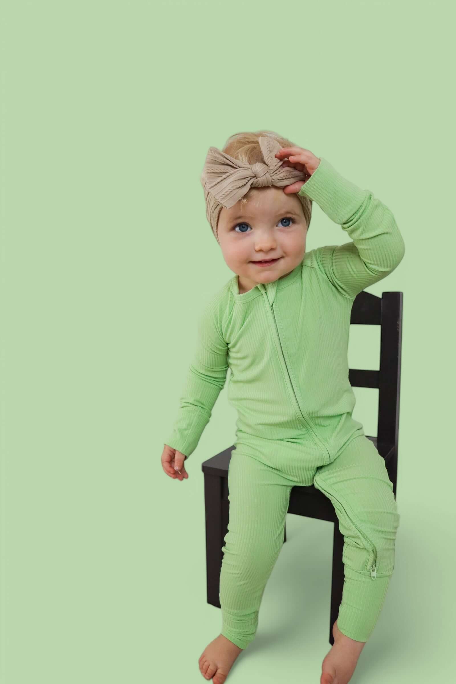 Key Lime Dream Romper | Milk & Baby