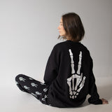Midnight Skelly | Women's Sweat Set