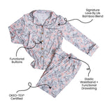 Allie Floral Bamboo Women's Luxe Lounge Set | Milk & Baby