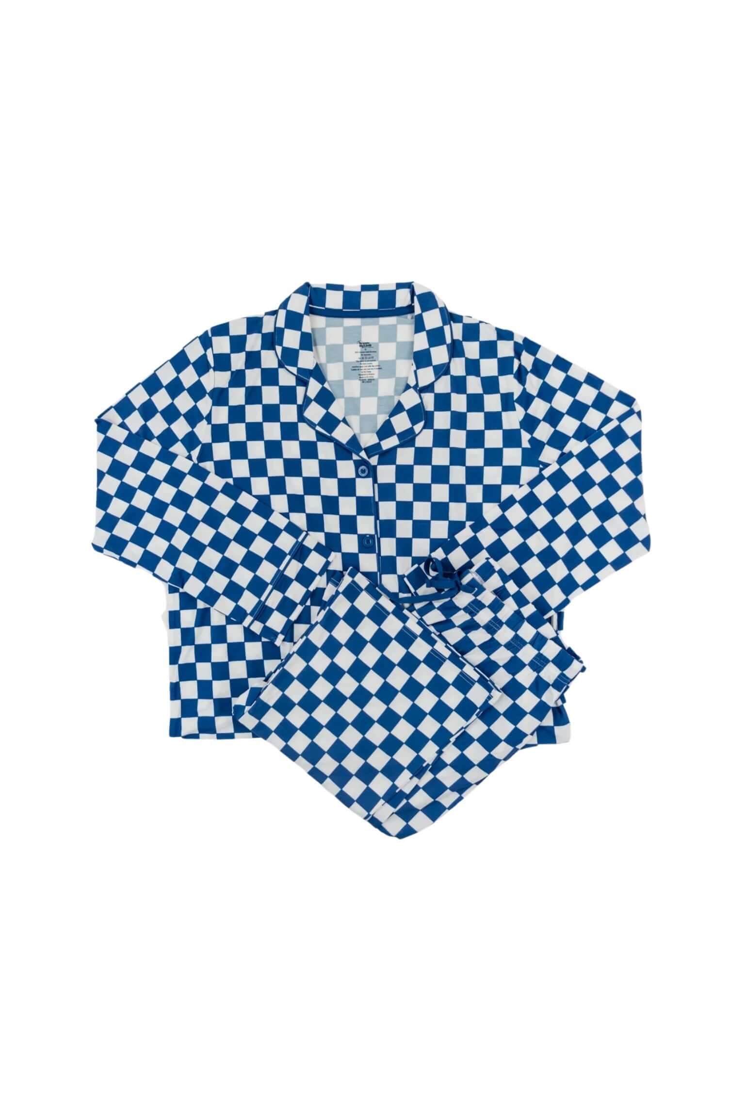 Navy Checkers Women’s Dream Set | Milk & Baby