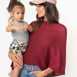 Burgundy Cocoon | Milk & Baby