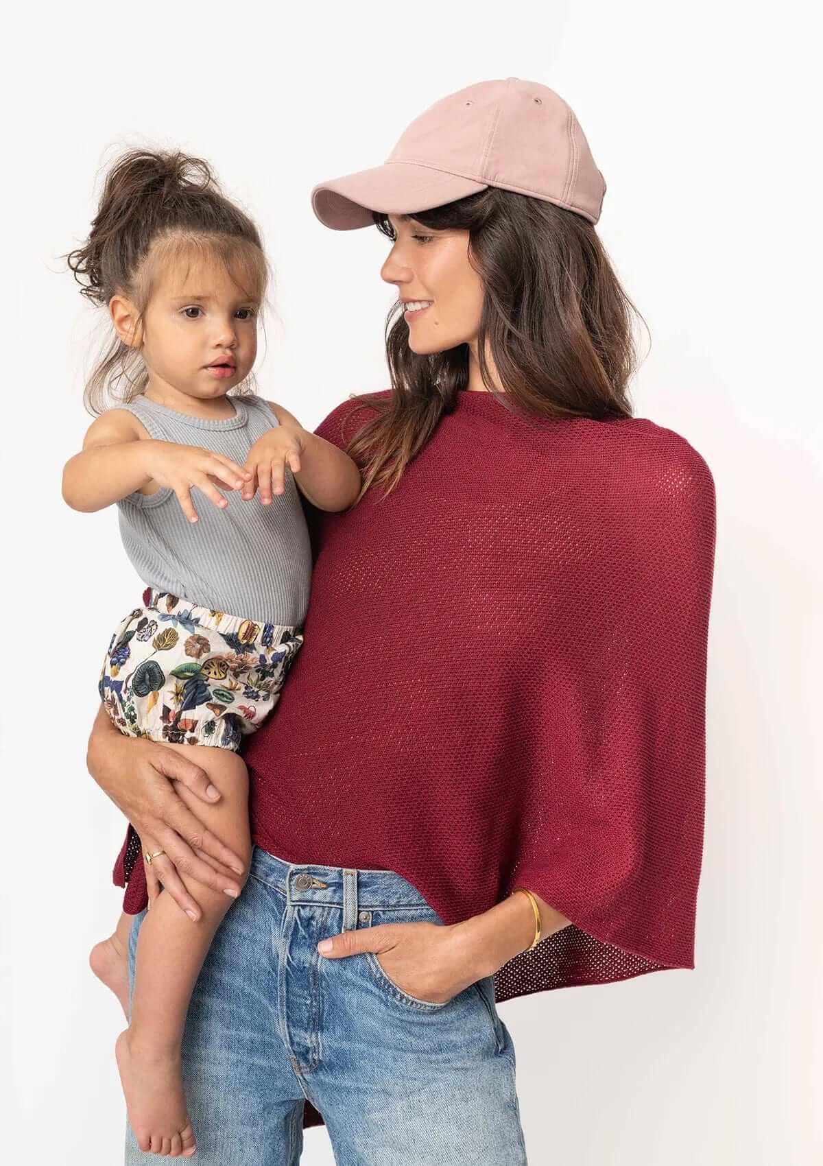 Burgundy Cocoon | Milk & Baby