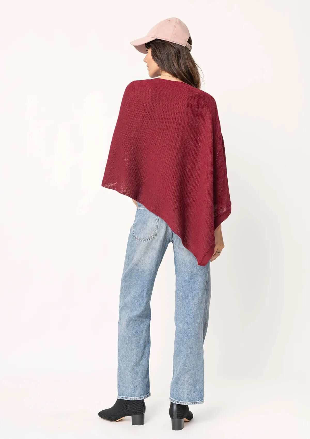 Burgundy Cocoon | Milk & Baby