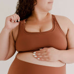 The Baby Mama Full Support Nursing Bra | Bare Down | Milk & Baby
