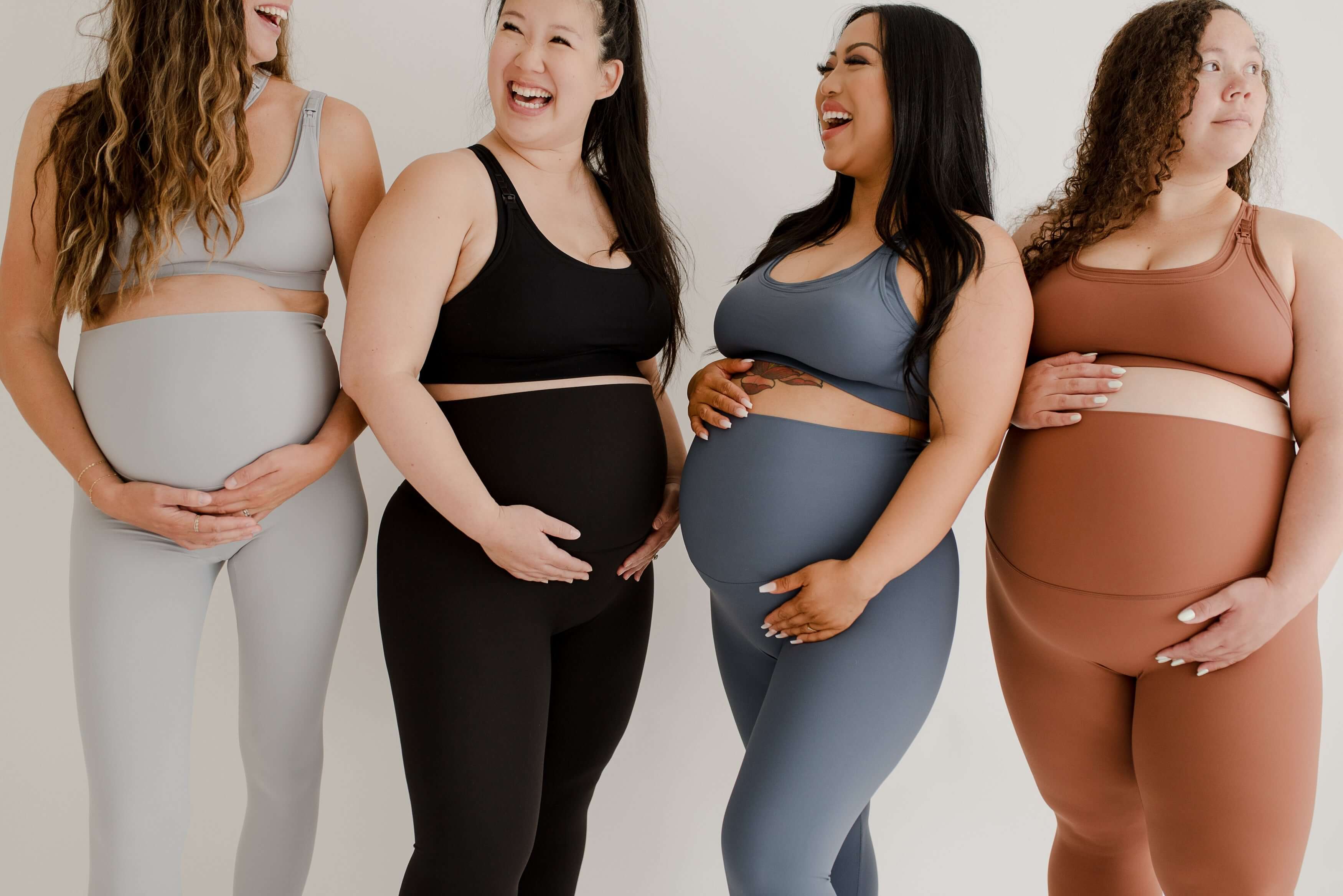 The Baby Mama Full Support Nursing Bra | Baby Blues | Milk & Baby