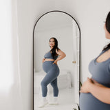 The Baby Mama Full Support Nursing Bra | Baby Blues | Milk & Baby