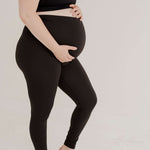 The Baby Mama Legging (NON SCRUNCH) | Braxton Hicks | Milk & Baby