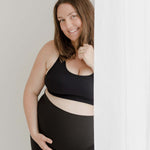 The Baby Mama Legging (NON SCRUNCH) | Braxton Hicks | Milk & Baby