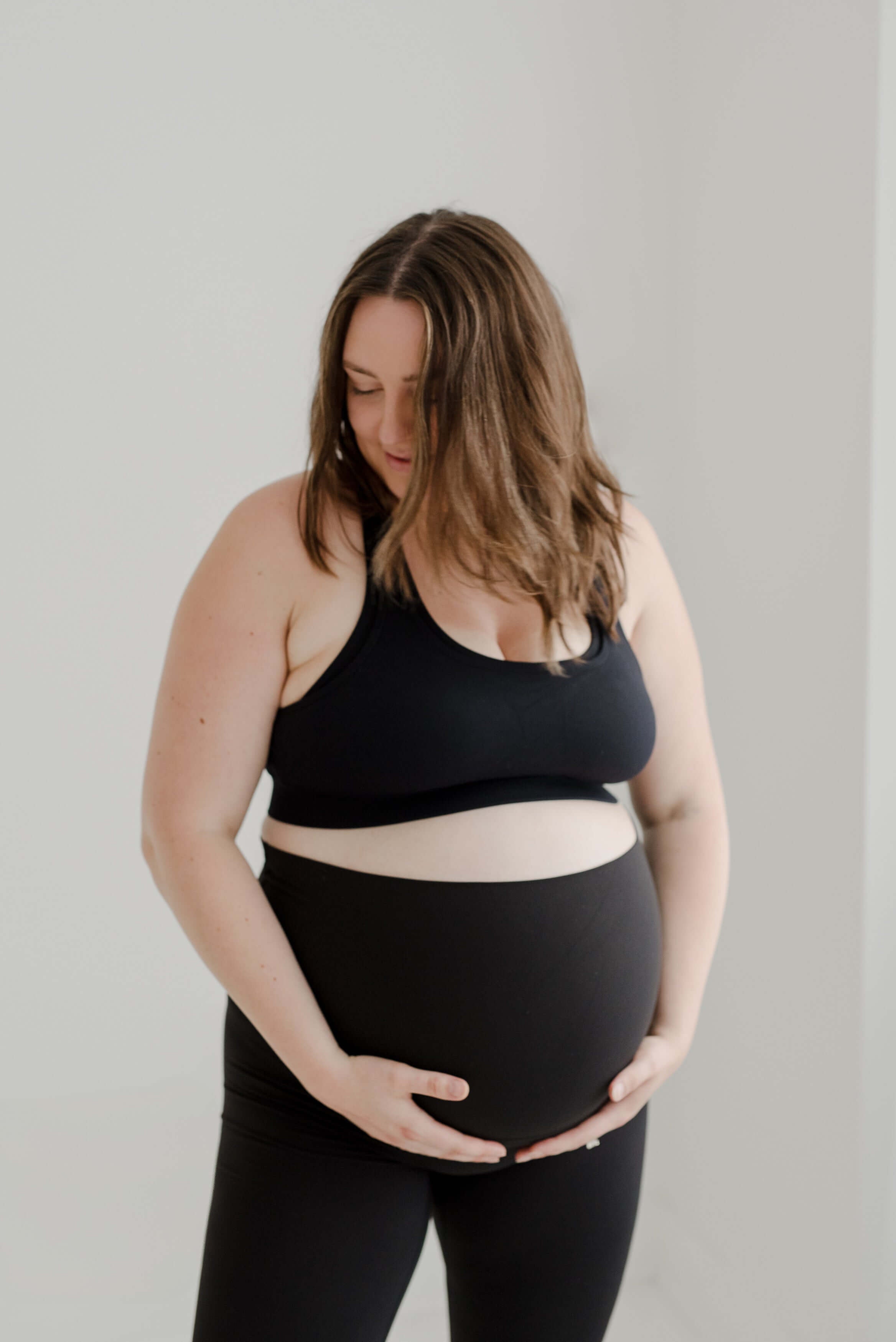 The Baby Mama Legging (NON SCRUNCH) | Braxton Hicks | Milk & Baby