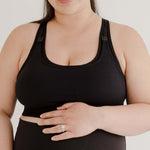 The Baby Mama Full Support Nursing Bra | Braxton Hicks | Milk & Baby