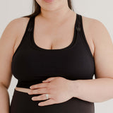 The Baby Mama Full Support Nursing Bra | Braxton Hicks | Milk & Baby