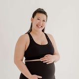 The Baby Mama Legging (NON SCRUNCH) | Braxton Hicks | Milk & Baby