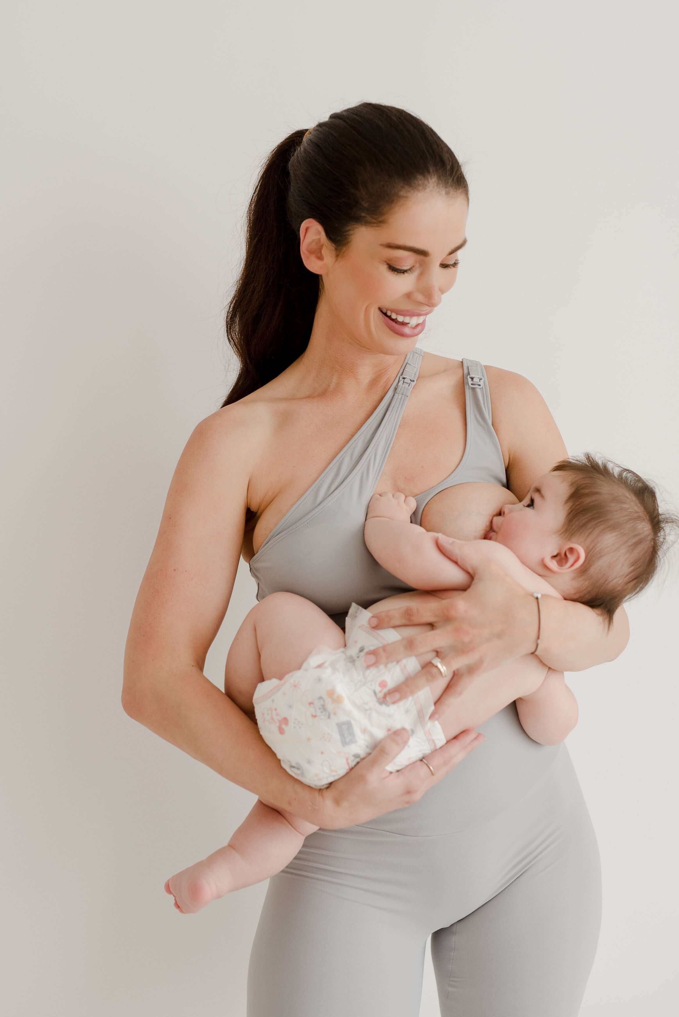 The Baby Mama Nursing Bra | Mom Brain | Milk & Baby