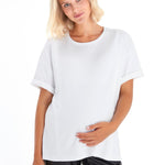 Anytime Anywhere nursing tee detail