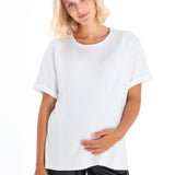 Anytime Anywhere nursing tee detail