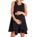 Amaze Sleeveless Cotton Maternity/Nursing Swing Dress Milk & Baby