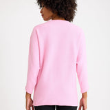 Let Loose Crossover Long Sleeve Maternity/Nursing Knit Top | Milk & Baby