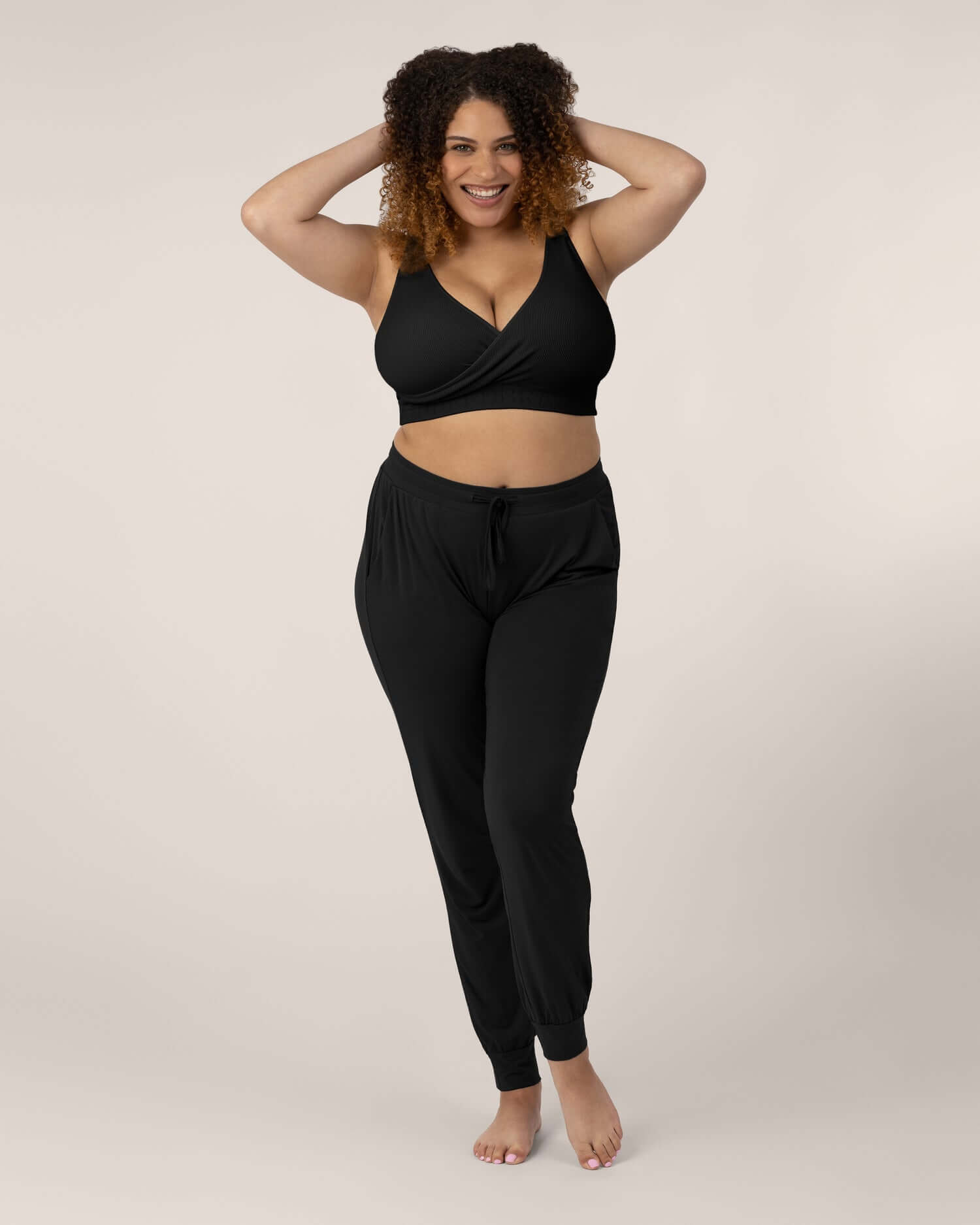 Everyday Lounge Jogger | Black | Milk & Baby