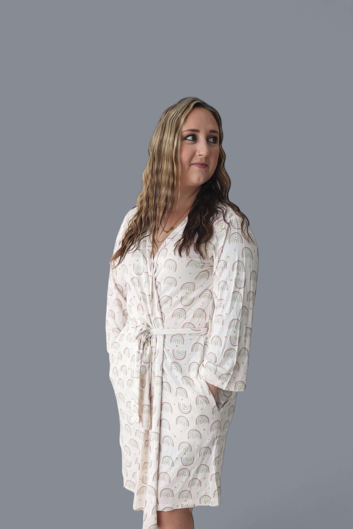Raleigh's Rainbows Women's Dream Robe | Milk & Baby