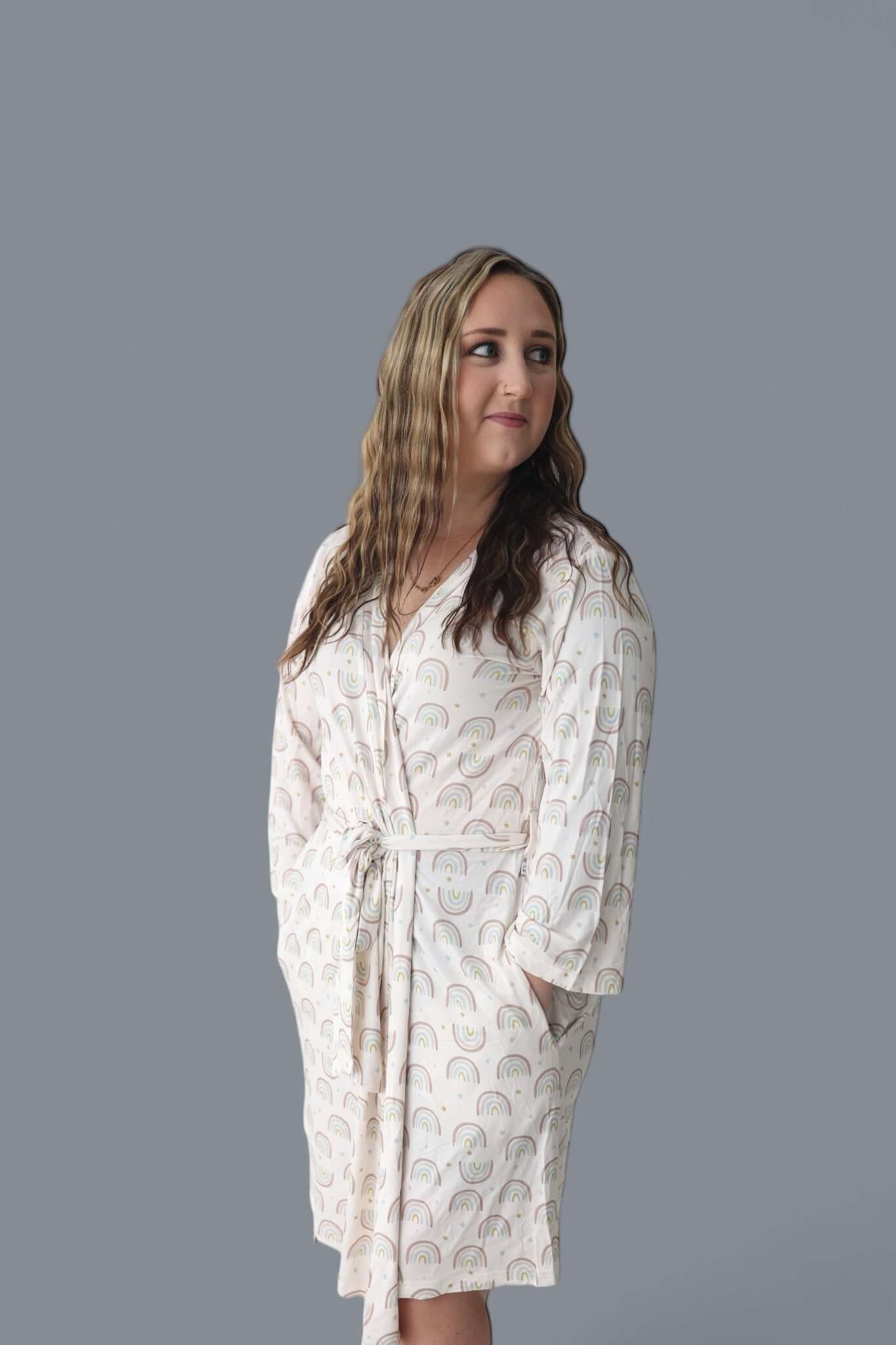 Raleigh's Rainbows Women's Dream Robe | Milk & Baby
