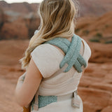 Monroe x Coco Bloom | Neutral Cotton Baby Carrier (7–35 lbs)