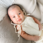 Luna + Luca Pointelle Summer Set - Cream | Milk & Baby
