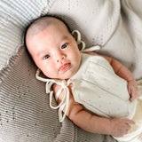 Luna + Luca Pointelle Summer Set - Cream | Milk & Baby