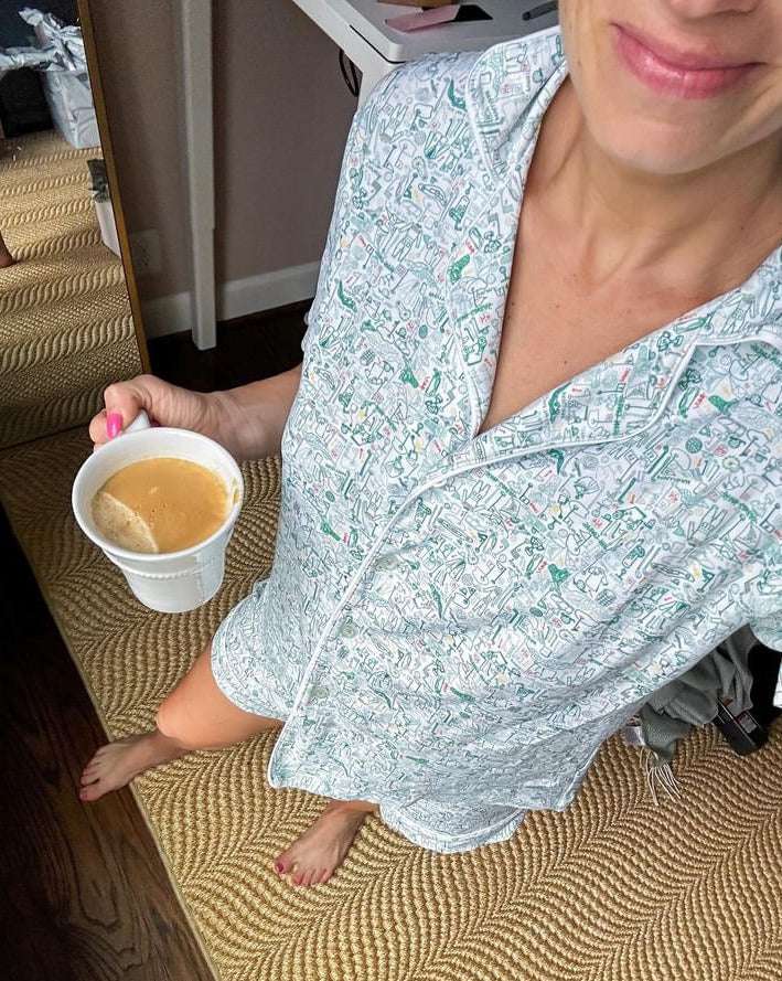 Golf Women’s Button Pajama Set | Milk & Baby