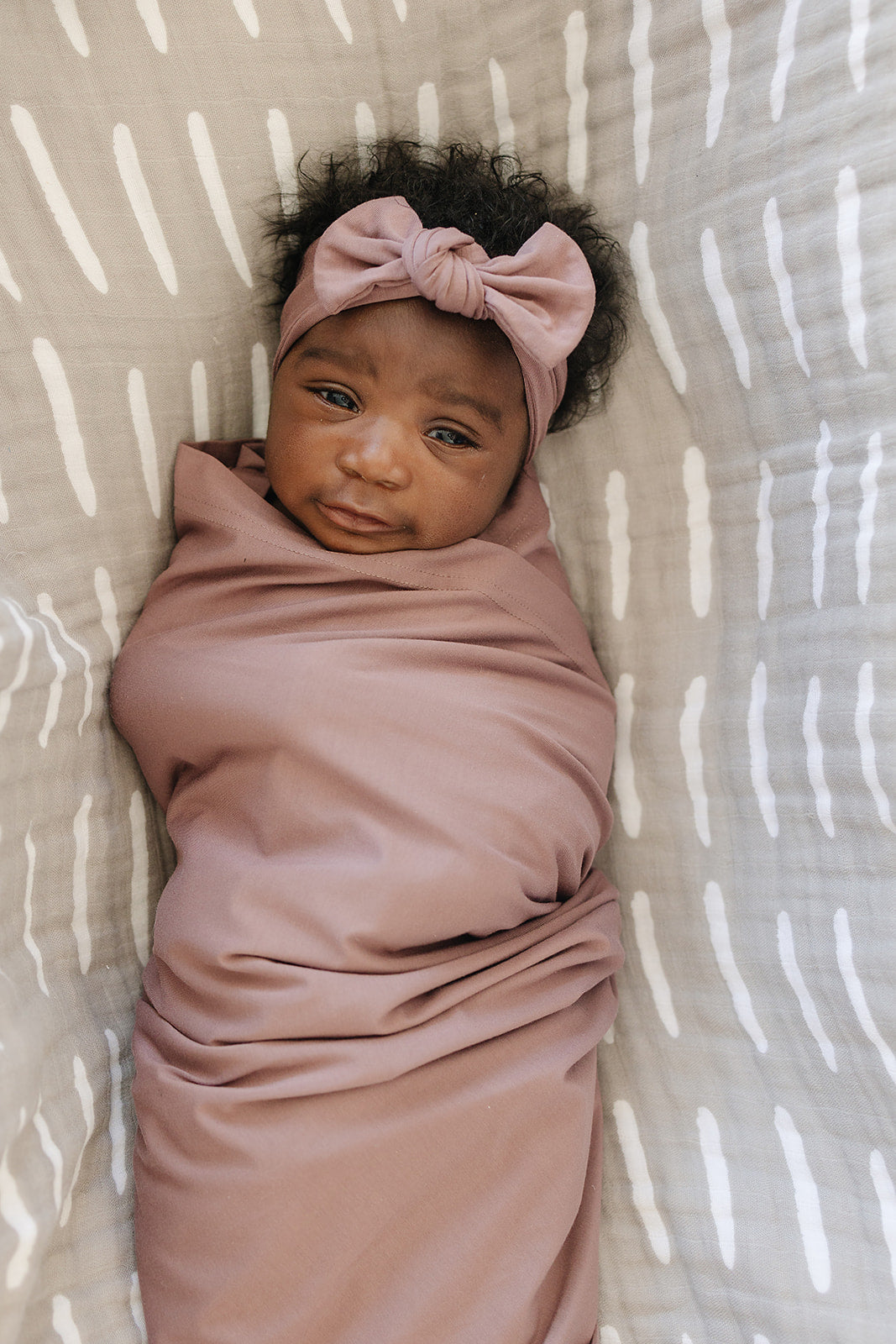 Dusty Rose Bamboo Head Wrap | Milk & Baby