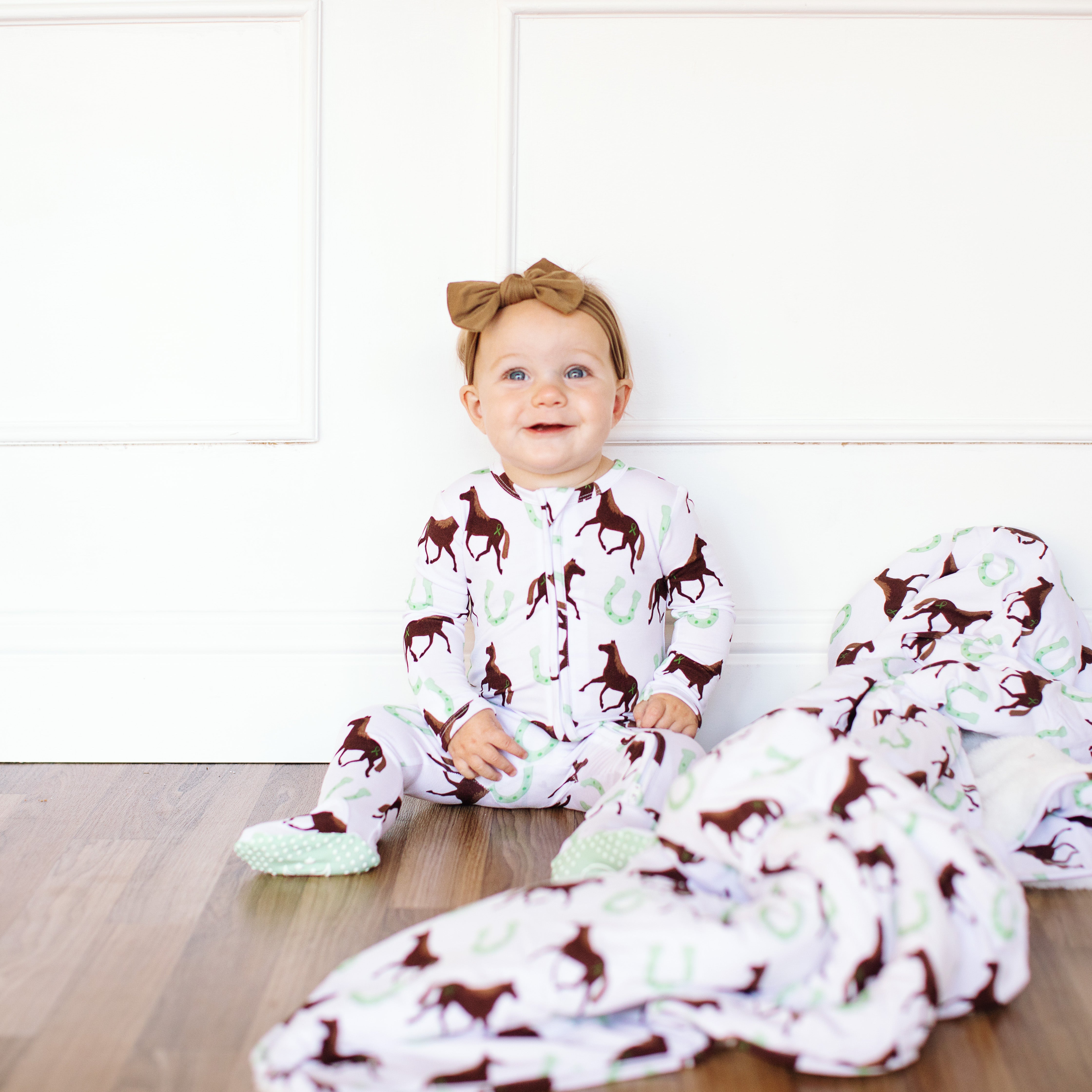Horse Footed Onesie | Milk & Baby