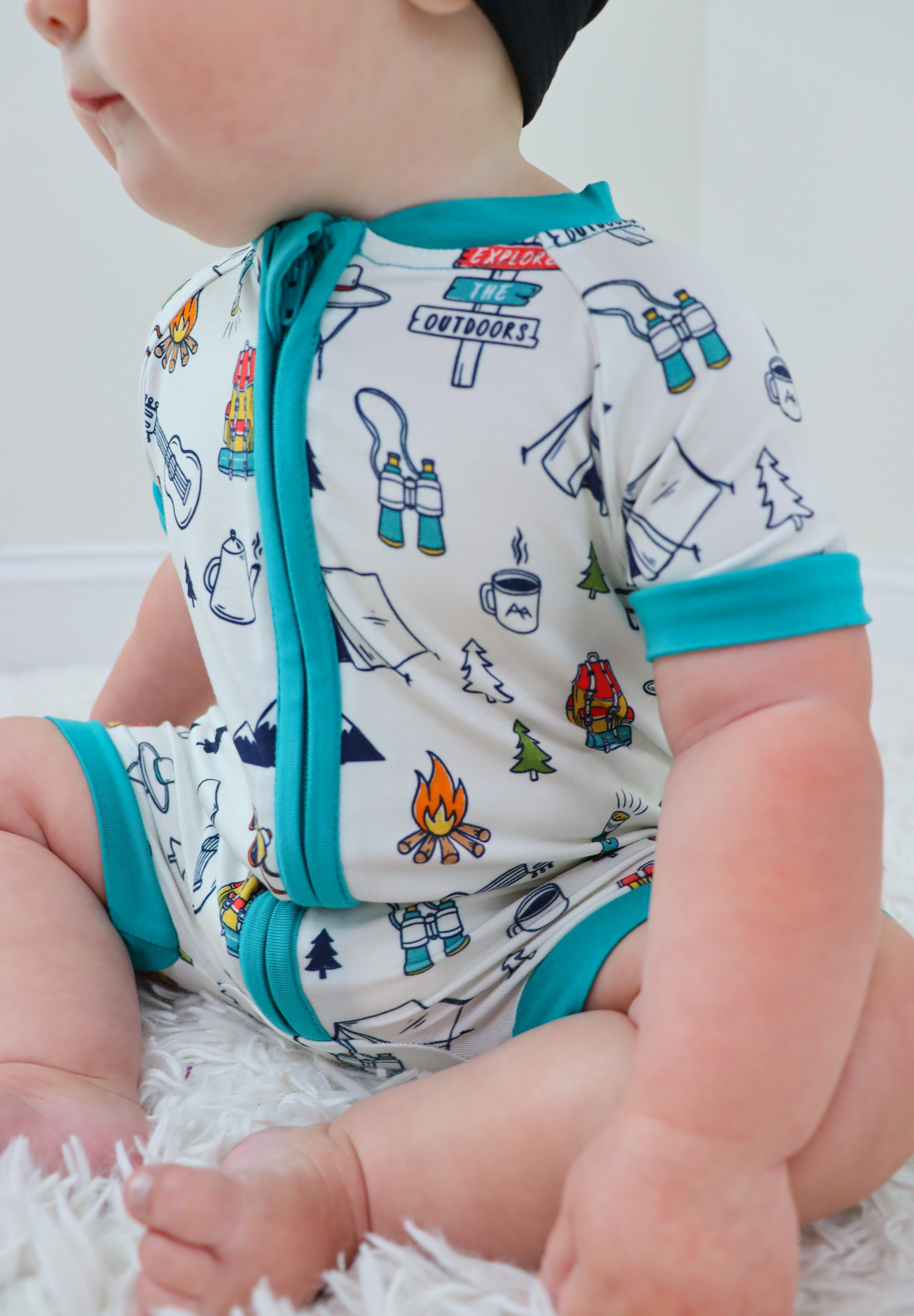 EXPLORE THE OUTDOORS DREAM SHORTIE | Milk & Baby